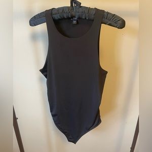 Express Body Contour black tank bodysuit size M